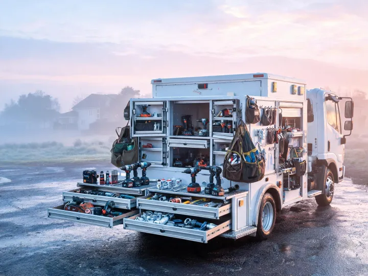 Mobile service truck