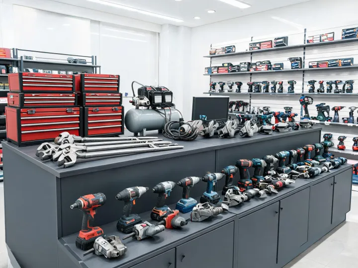 Dealer counter for tools