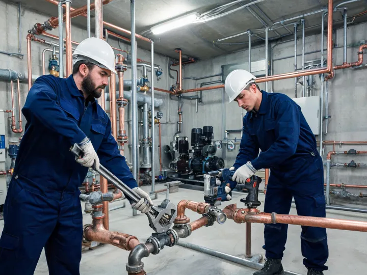 Commercial plumbing application